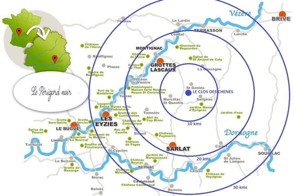 Saint-GeniesLe Clos Des Chenes别墅 外观 照片